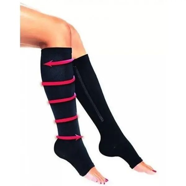 Компресійні гольфи zip sox, шкарпетки від варикозу 00014705 фото