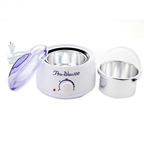 Воскоплав з терморегулятором PRO-WAX 100 для воску в банці, в гранулах, таблетках 400 мл 00014349 фото