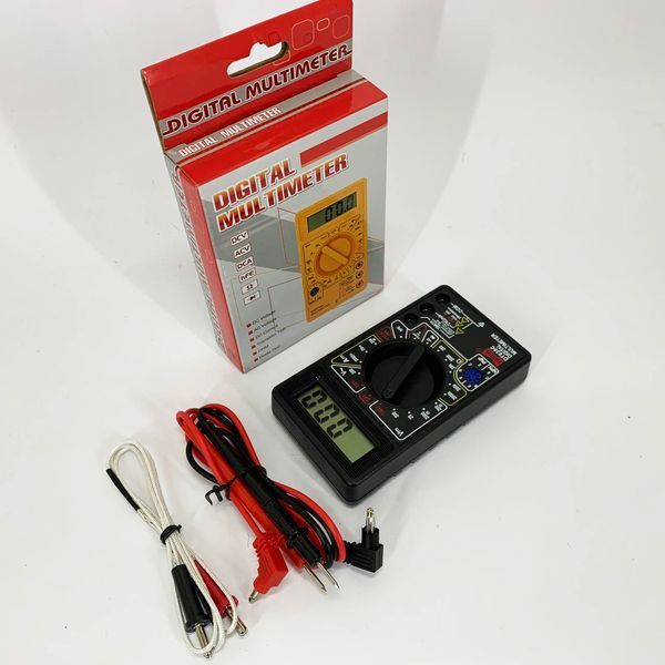 Мультиметр HAOYUE DT830C black 00017479 фото