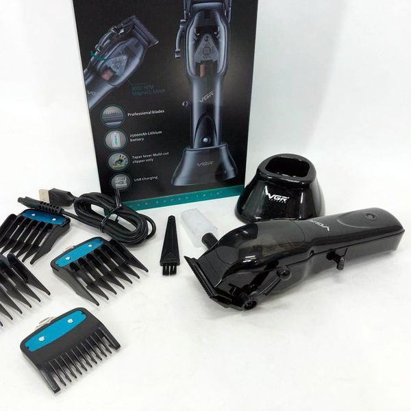 Машинка для стрижки волос VGR Hair Clipper V-653 Voyager, беспроводная электробритва, для дома 00014379 фото