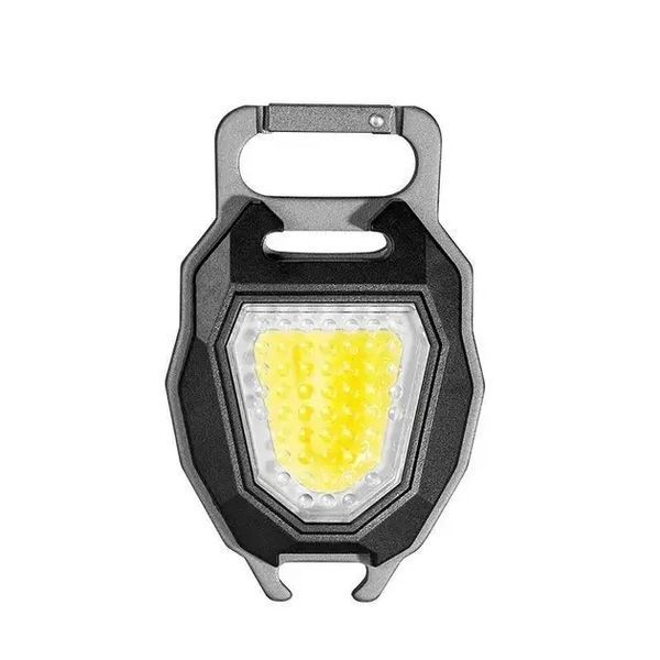 Многофункциональный фонарь брелок COB W5144 Black ТР 00023120 фото