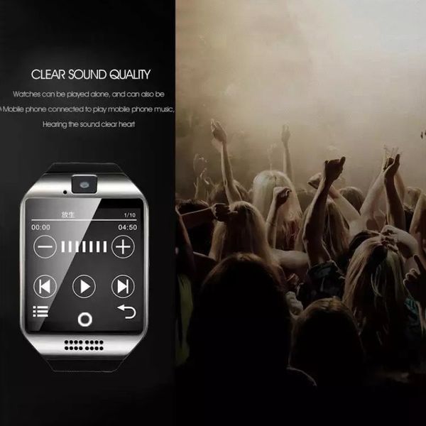 Смарт-часы Smart Watch Q18. Цвет: серебряный 00022431 фото