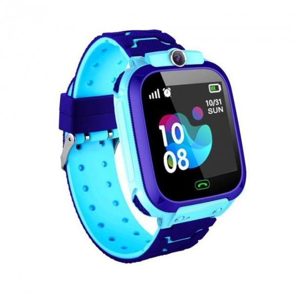 Детские Смарт Часы Smart Baby Watch Q12 SIM /Bluetooth /LBS/GPS. Цвет: голубой 00022442 фото