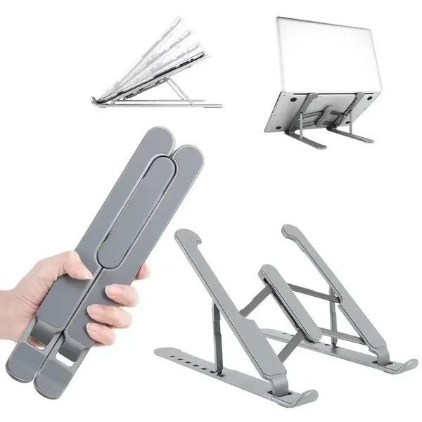 Підставка для ноутбука VHG X2 складана Foldable Laptop Stand Silver 00017966 фото