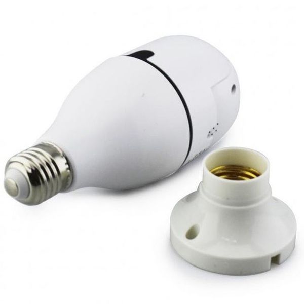 Камера видеонаблюдения лампочка CAM L1 E27 WIFI IP 360/90 поворотная 00017296 фото