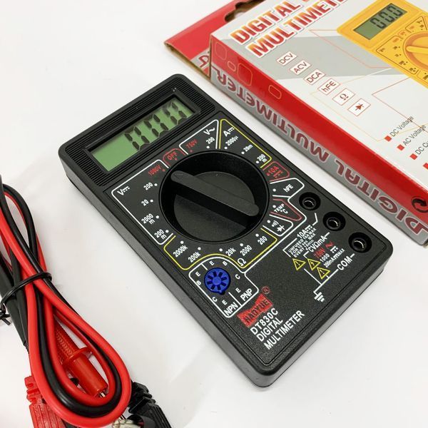 Мультиметр HAOYUE DT830C black 00017479 фото
