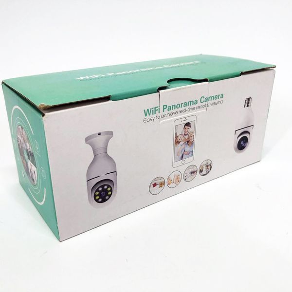 Камера видеонаблюдения лампочка CAM L1 E27 WIFI IP 360/90 поворотная 00017296 фото