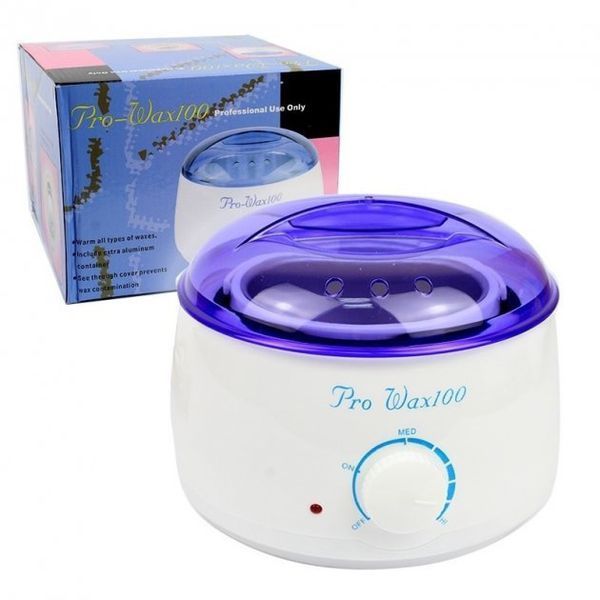 Воскоплав з терморегулятором PRO-WAX 100 для воску в банці, в гранулах, таблетках 400 мл 00014349 фото
