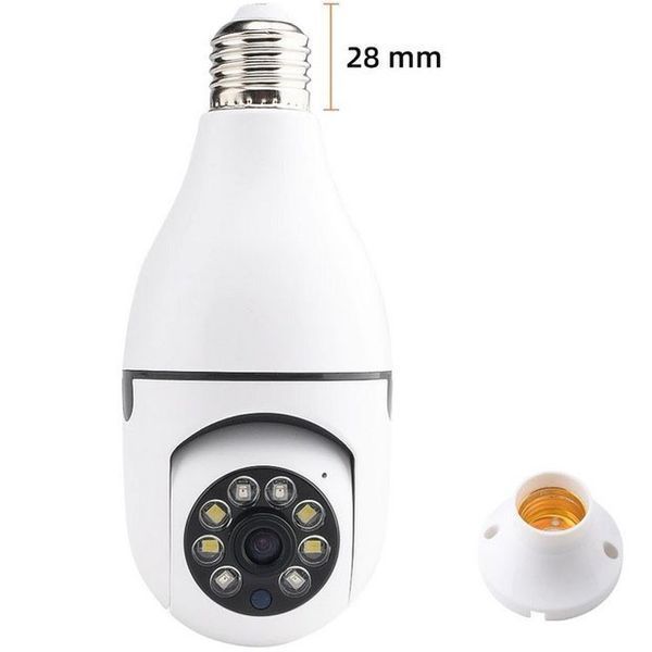 Камера видеонаблюдения лампочка CAM L1 E27 WIFI IP 360/90 поворотная 00017296 фото