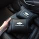 Автомобильные подушки Chevrolet из натуральной итальянской кожи + кожаный брелок в подарок 00016881 фото 9