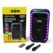 Акустическая переносная колонка ZXX-1290 600 Вт 12 дюйм 71х345х30см два микрофона пульт ДУ с подсветкой 00017709 фото 1