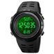 Часы наручные мужские SKMEI 2070BK BLACK, водостойкие тактические часы. Цвет: черный 00022425 фото 3