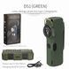Фонарик-зажигалка армейская MULTIFUNCTIONAL D51-COB, Зажигалка на подарок в упаковке. Цвет: зеленый 00023581 фото 6