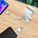 Вічний кабель із магнітними вставками для заряджання micro USB 1 метр 00017390 фото 2