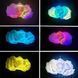 Подвесной 3D LED светильник в виде облака с пультом 00022149 фото 3