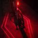 Велосипедный фонарь аккумуляторный LEADBIKE LD80-6LED с лазерной разметкой велофонарь, Фонарь стоп 00016786 фото 3