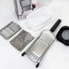 Універсальна овочерізка кухонний рубанок Овочерізка Nicer Dicer SPEED, ручна овочерізка мультислайсер 00019702 фото 19