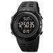 Часы наручные мужские SKMEI 2070BK BLACK, водостойкие тактические часы. Цвет: черный 00022425 фото 1