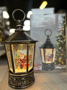 Світлодіодний санта клаус музыкальный новогодний фонарь xmas wdl 24077a 00024863 фото