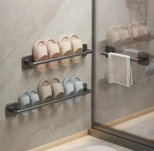 Универсальная полочка для обуви и полотенец SHOE HOLDER/ Держатель для полотенец / Ручник держатель 00012759 фото