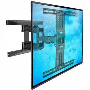 Крепление кронштейн для телевизора North Bayou NB P6 45" - 75", наклонно-поворотный, Настенный 00014190 фото