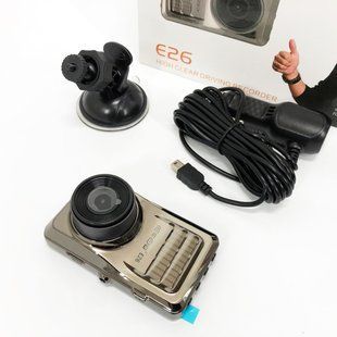 Автомобільний відеореєстратор DVR E26 1080p, Пристрій для автомобіля з відеореєстратором 00016830 фото