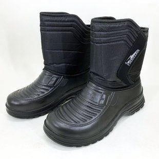 Сапоги мужские черные утепленные 42р 26см Резиновые сапоги короткие рыбалки 00024098 фото