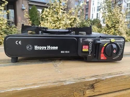 Портативна газова плита HAPPY HOME BDZ-155A + кейс 00015725 фото