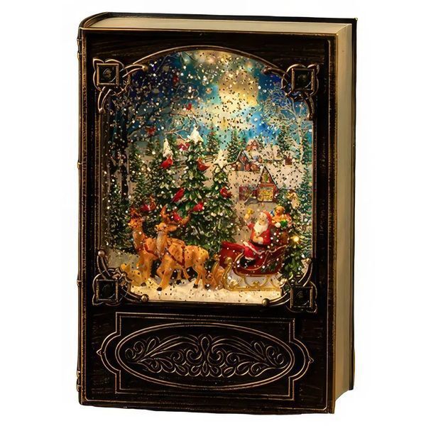 Різдвяна ніч новорічний музичний нічник-світильник xmas wdl 24023b 00024783 фото