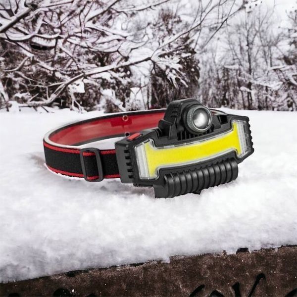 Налобний ліхтарик Bailong BL-W685-LTS+COB+RGB, 5 режимів, водостійкий, ударостійкий, USB кабель Type-c 00022984 фото