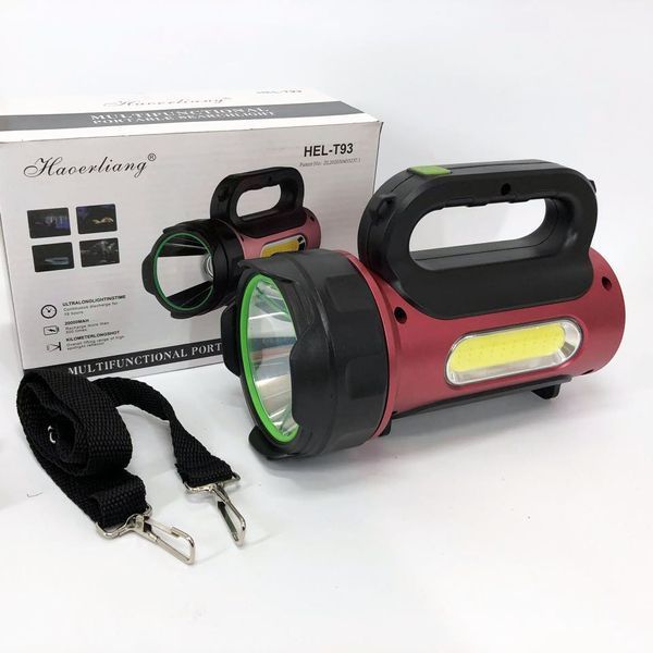 Ліхтар переносний кемпінг T93-LED+COB з функцією PowerBank, повербанк, сонячна батарея 00023553 фото