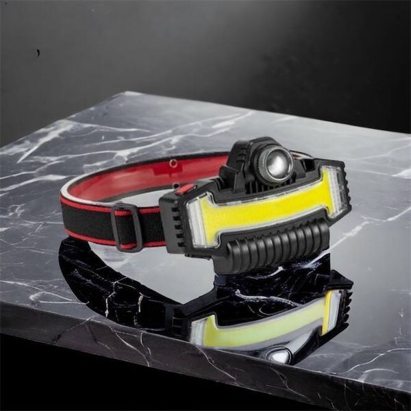 Налобний ліхтарик Bailong BL-W685-LTS+COB+RGB, 5 режимів, водостійкий, ударостійкий, USB кабель Type-c 00022984 фото