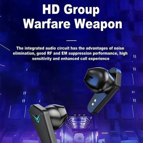 Беспроводные наушники Smart TWS X15 с зарядным кейсом павер банком вакуумные игровые bluetooth 5.0 с RGB LED подсветкой и шумоподавлением 00023883 фото