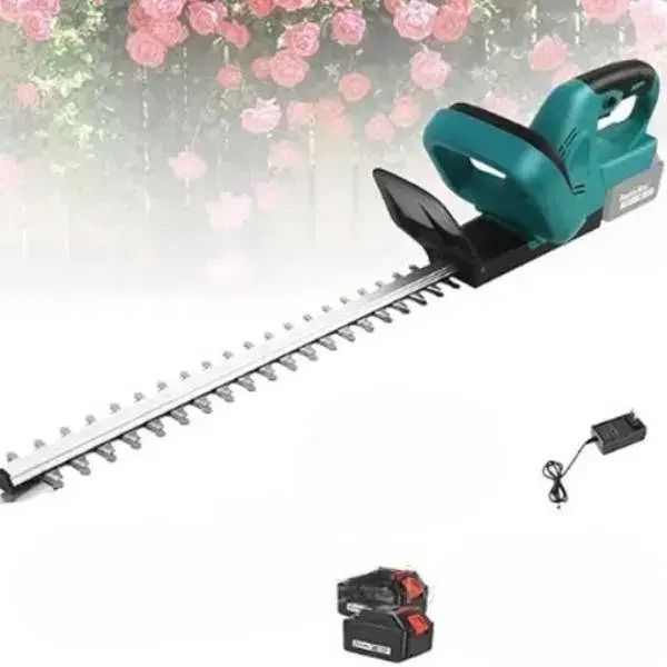 Кущоріз акумуляторний з двома акумуляторами 48V 4000 mAh 00022663 фото