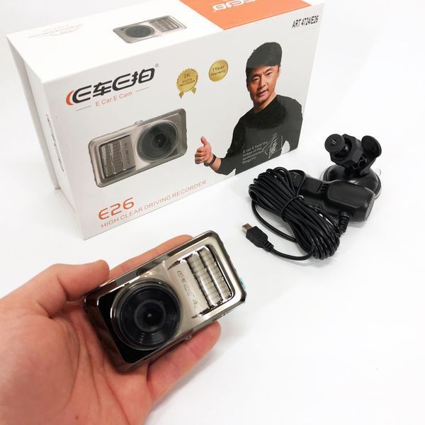 Автомобільний відеореєстратор DVR E26 1080p, Пристрій для автомобіля з відеореєстратором 00016830 фото