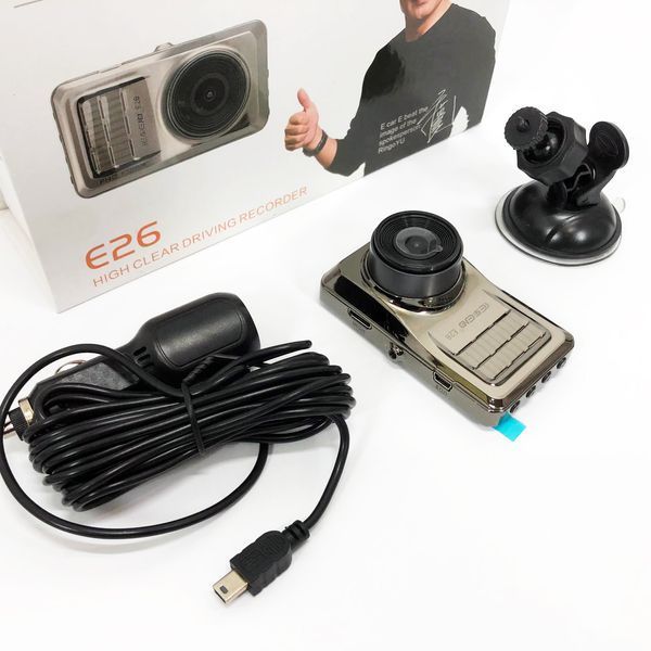 Автомобільний відеореєстратор DVR E26 1080p, Пристрій для автомобіля з відеореєстратором 00016830 фото