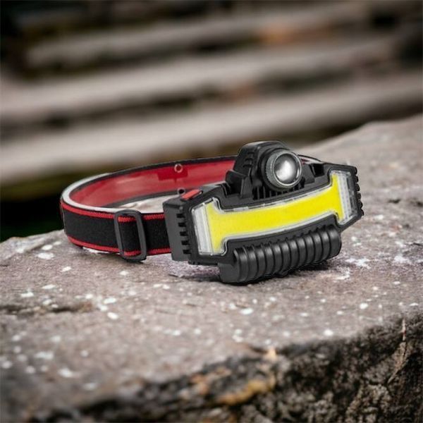 Налобний ліхтарик Bailong BL-W685-LTS+COB+RGB, 5 режимів, водостійкий, ударостійкий, USB кабель Type-c 00022984 фото
