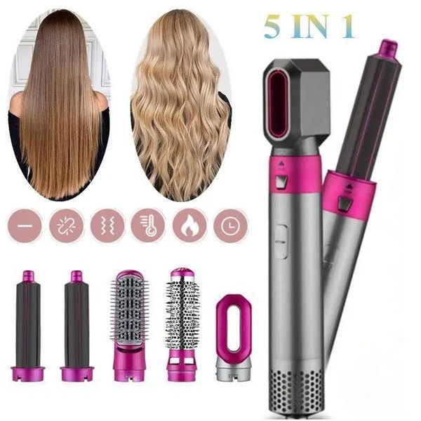 Стайлер 5в1 Hot Air Styler для різних типів волосся з функціями надання об'єму, випрямлення, укладання 00020960 фото