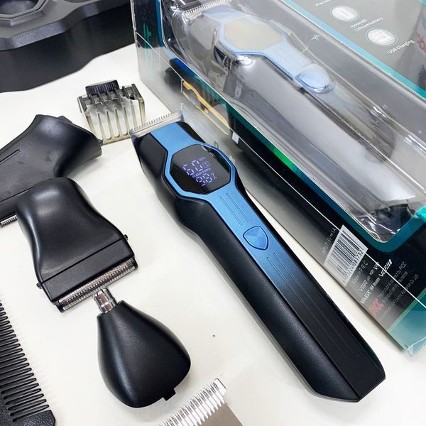 Набор для стрижки VGR V-173 BLUE 13 в 1 00014858 фото