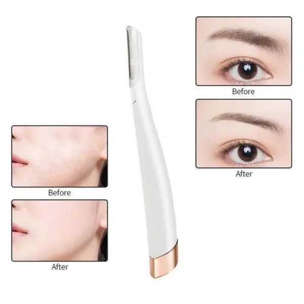 Тример-епілятор жіночий Flawless Dermaplane Glo, епілятор для інтимних зон 00021622 фото