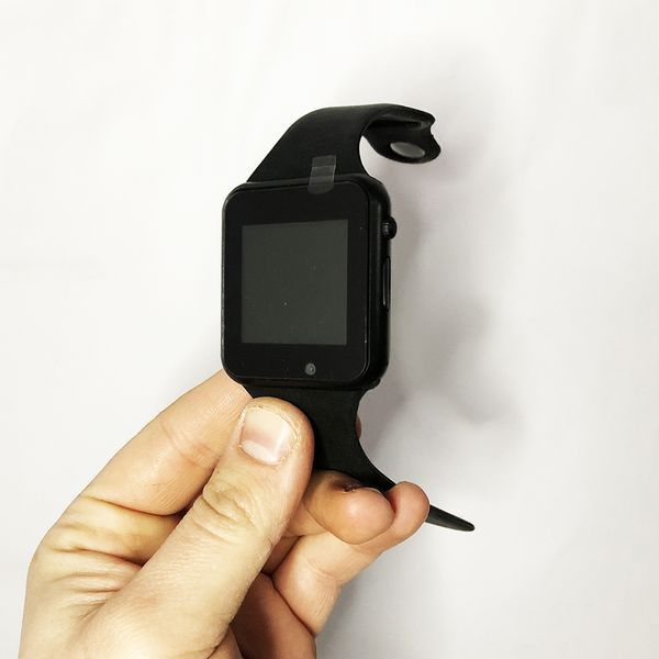 Смарт-часы Smart Watch A1 умные электронные со слотом под sim-карту + карту памяти micro-sd. Цвет: черный 00022423 фото