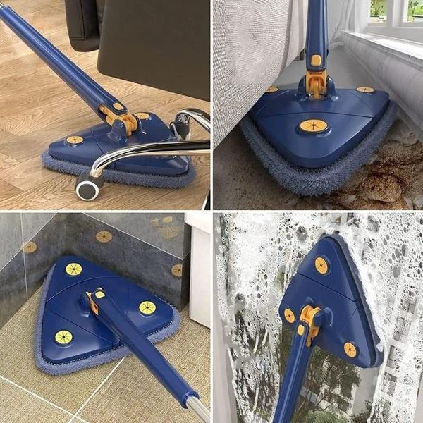 Треугольная швабра с функцией поворота на 360 Multi function Mop MA-89, Швабра с отжимом лентяйка 00013668 фото