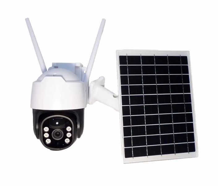 Поворотна погодозахисна сонячна камера безпеки 4G solar cam 1080P 00017367 фото