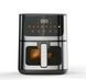 Аерогриль Rainberg RB 2268 4200W аерофрітюрниця безмасляна для приготування без олії з регулюванням температури 8 л 00021138 фото 4