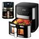 Аерогриль Rainberg RB 2268 4200W аерофрітюрниця безмасляна для приготування без олії з регулюванням температури 8 л 00021138 фото 1
