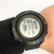Часы наручные мужские SKMEI 1213BK BLACK BIG SIZE, часы тактические противоударные. Цвет: черный 00022454 фото 13
