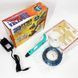 3D ручка Smart 3D Pen 2 c LCD дисплеем, Интересная ручка 3д для детей, Оригинальная. Цвет: голубой 00015790 фото 44