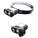 Світлодіодний ліхтар налобний sh-t808-2xpe-20smd-white/red з датчиком руху, потужний налобний ліхтар для риболовлі 00022963 фото 8