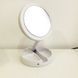 Складное зеркало для макияжа с Led подсветкой круглое увеличительное 10x My Fold Away Mirror. Цвет: белый 00015486 фото 15