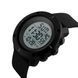 Часы наручные мужские SKMEI 1213BK BLACK BIG SIZE, часы тактические противоударные. Цвет: черный 00022454 фото 3